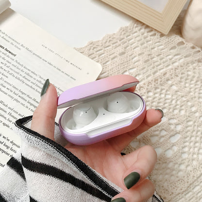 Gradient Rainbow Hard Shell Solid Color Earphone Protective Case