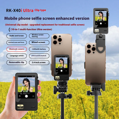 Mobile Selfie Screen Sharing Device Wireless