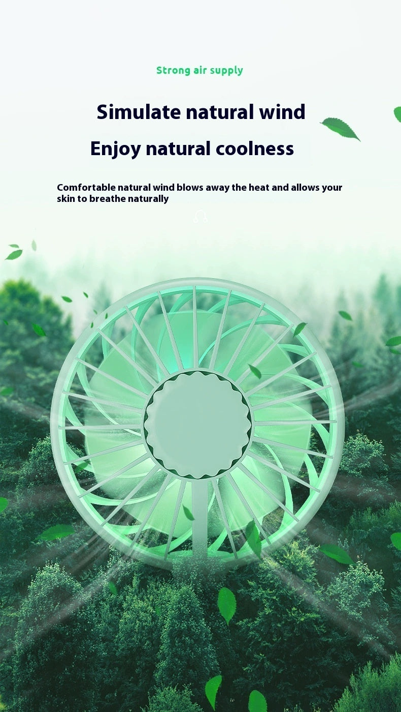 Charging Mini Portable Halter Little Fan