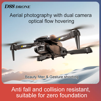 D88 Fixed-Altitude Stroboscopic Dual-Camera Drone