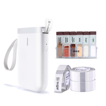D11 Label Printer Bluetooth-compatible Household Non Drying Label Machine Fast Printing Home Use Office