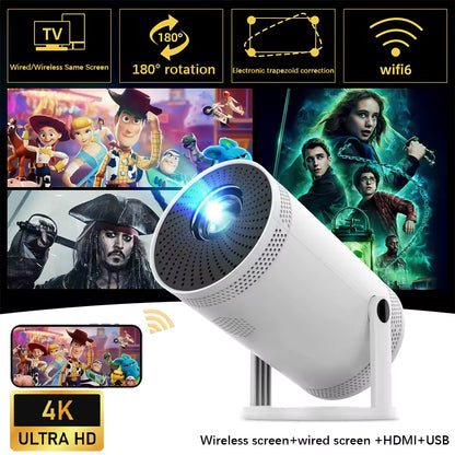 Mini Projetor Portátil - Cinema em Casa e Onde Quiseres