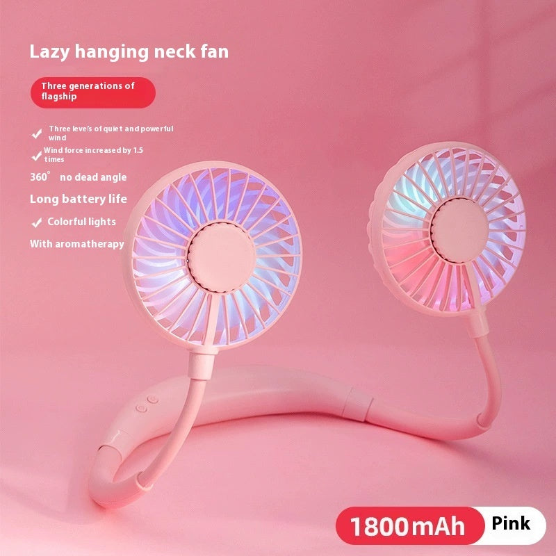 Charging Mini Portable Halter Little Fan